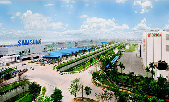 Toàn cảnh khu công nghiệp Yên Phong, Bắc Ninh
